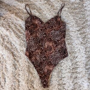 Princess Polly Animal Print Bodysuit